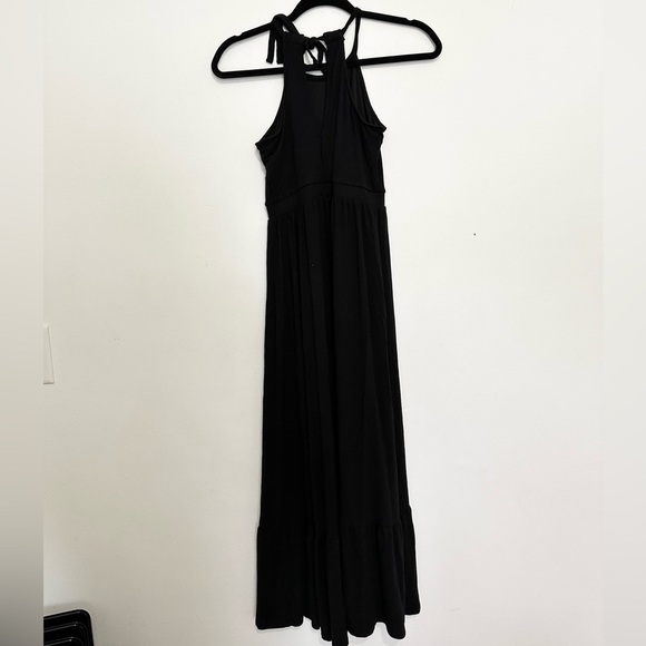Old Navy jersey knit maxi dress long size XS halter neck summer - Picture 4 of 4